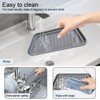 KindGa Refrigerator Drip Catcher Tray,Protector Ice and Water Dispenser Pan,Fridge