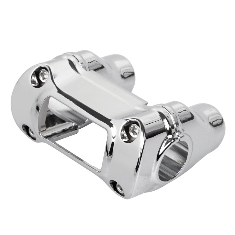 Unbranded 2" Handlebar Riser 1 1/4" Bar Clamp For Harley