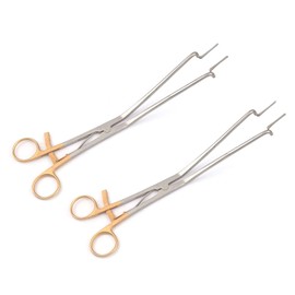 PRECISE CANADA: Set of 2 Kogan ENDOCERVICAL Speculum GYNE Gold Handle Stainless Steel