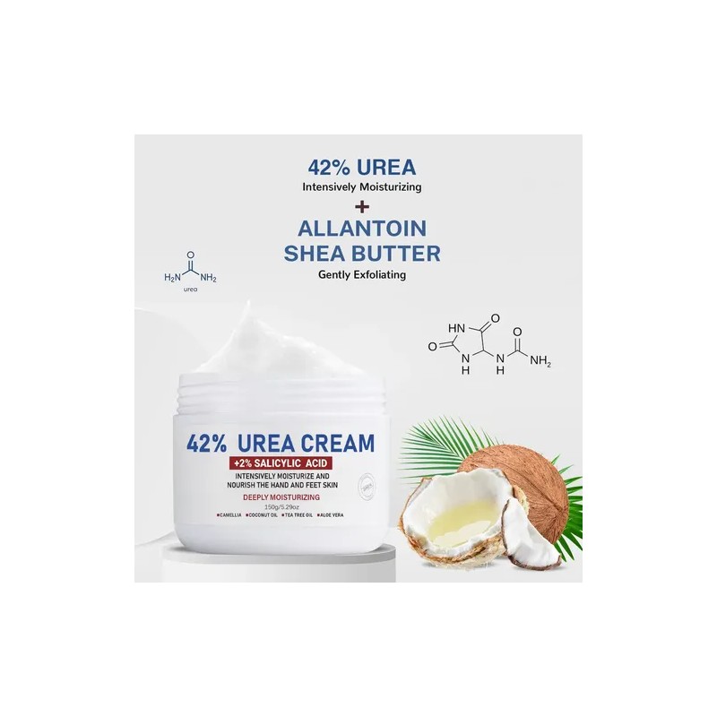 Crema Oukeya Ureica 42% + Ácido Salicílico Hidratación