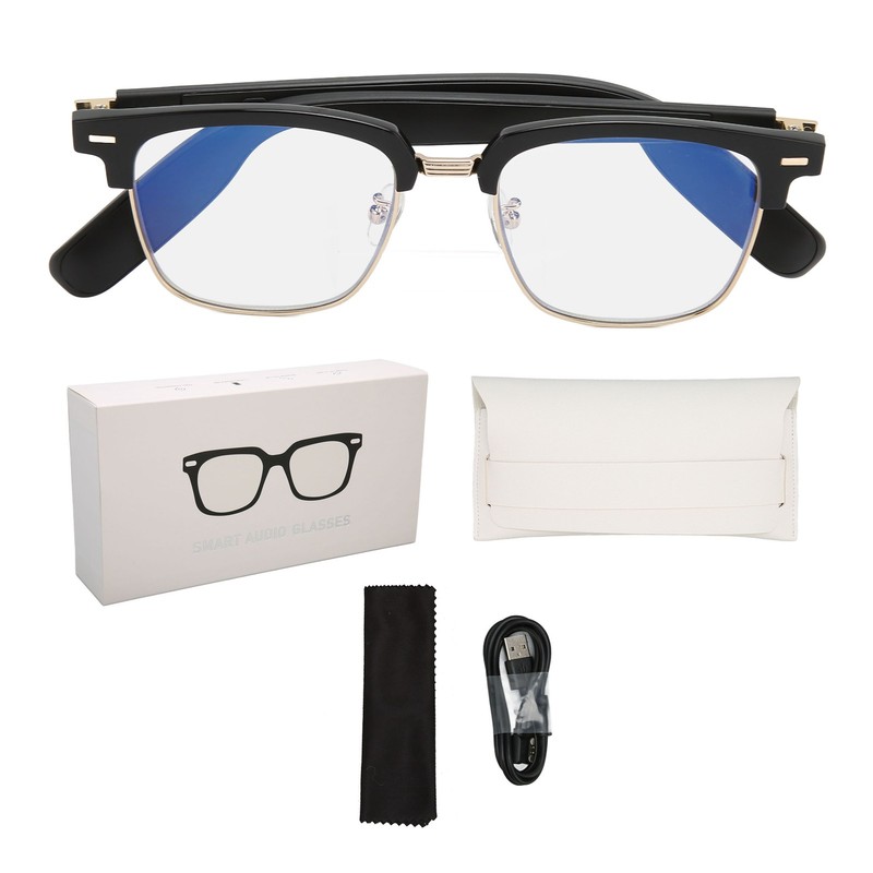 Smart Glasses Blue Light Blocking Stereo IP67 Waterproof Hands Free