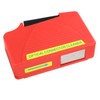 Red Optical Fiber Cleaning Box Compact Lightweight SC FC LC