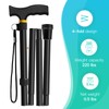 Folding Cane, Walking Poles with Adjustable Height, Canes for Men,