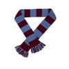 Striped Football/Rugby Scarf Craft Kit - Knitting Pattern Wool &