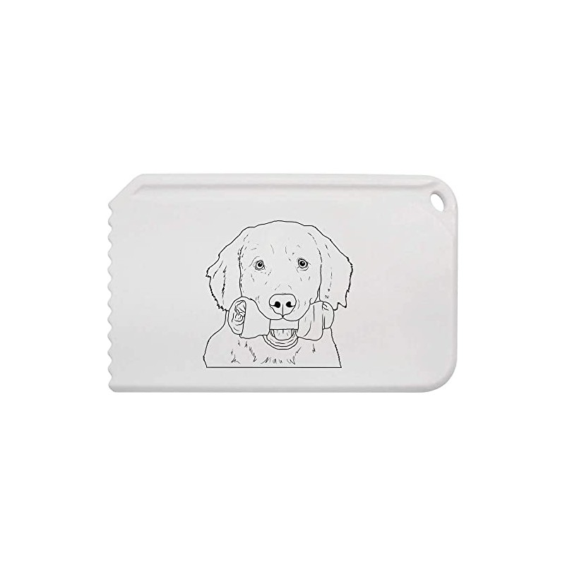Azeeda 'Dog with a Bone' Plastic Ice Scraper (IC00029758)
