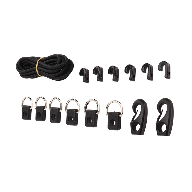 16.4inch Kayak Deck Rigging Kit Stretch String Rope With Hooks