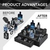 Zecela Cologne Stand Organizer for Men, 3 Tier Cologne Display