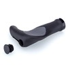 VOANZO MTB Bicycle Handlebar Grips, Ergonomic Designed Integrated Bike Horn