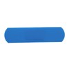 Blue Metal Detectable Plasters, 100 Waterproof Plasters, Highly Visible Blue
