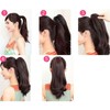 Long Short Claw Ponytail Hair Extension One Piece Cute Clip