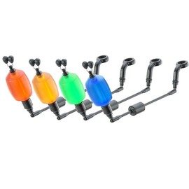Hirisi Tackle Carp Bobbins, Made of Acrylic and PTFE, 5 Colours, Swinger Bite Alarm Designed for Bobbin Hanger for Fishing