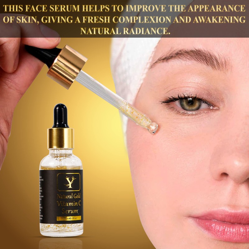 zoomt Gold Rich Face Moisturizer Serum - Anti-wrinkle & Anti-Aging