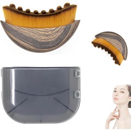 Lymphatic Drainage Massager Face, Lymphatic Contour Face Brush, Dry Brushing with Ergonomic Design to Relieve Fatigue & Fit Skin Precisely (1PCS)