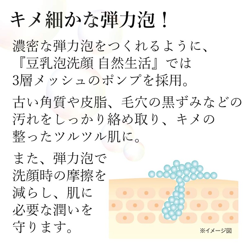 Tofu no Moritaya Soy Milk Foam Face Cleansing Natural Life,