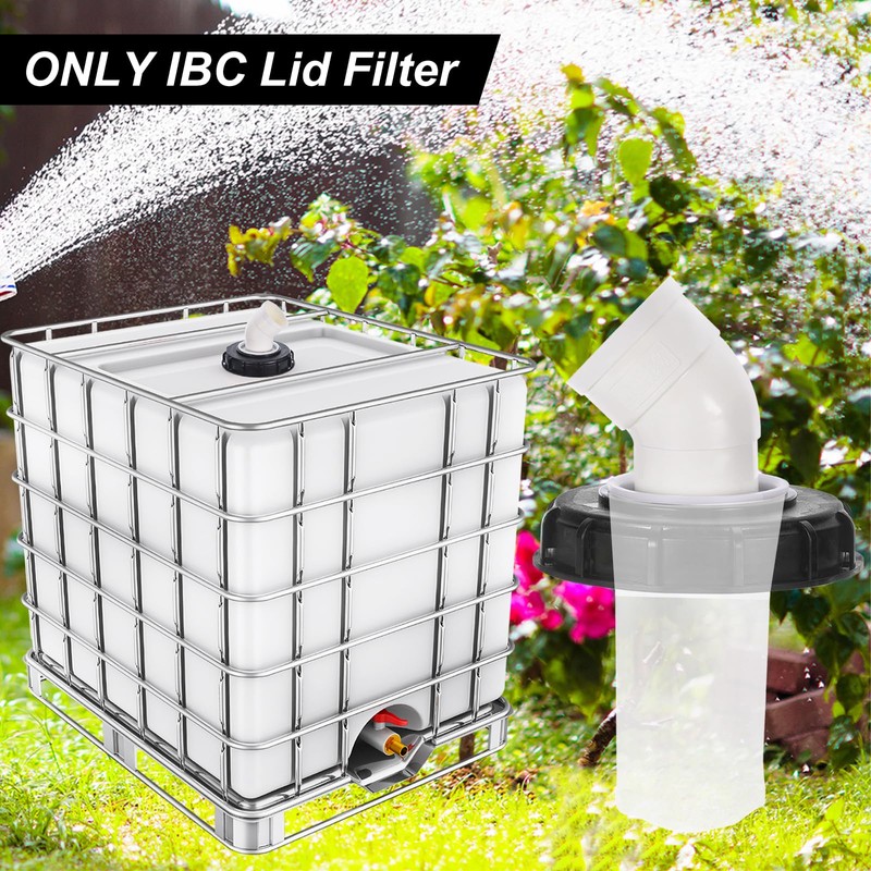 PATIKIL 4" IBC Lid Filter 3 Pack 220mm Long Washable