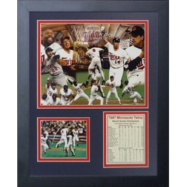 Legends Never Die "1987 Minnesota Twins Champions Framed Photo Collage, 11 x 14-Inch (11341U)