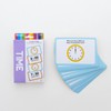BAZIC Telling Time Flash Cards Learn to Read Time, Read
