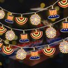 4th of July Decorations String Lights, 10Ft 20 LED American