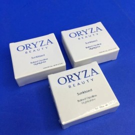 Oryza Beauty Sunkissed Baked Opaline Highlighter 0.13 oz (Lot of 3)