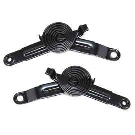 KarParts360 For Chevy C1500/C2500/C3500 1990 1991 1992 Hood Hinge Spring Driver and Passenger Side | Pair | Made of Steel | Replacement For GM1236107, GM1236108 | 15690183, 15690184