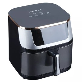 HOMEDAS Air Fryer Compact 5 Qt, Max 450F for Juicy Meat, Little To No Oil NEW US