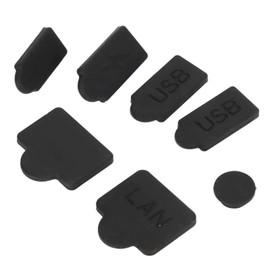 S erounder Juego de Tapones a Prueba de Polvo de Silicona Cubierta Protectora Antipolvo para Host Consola de Juegos