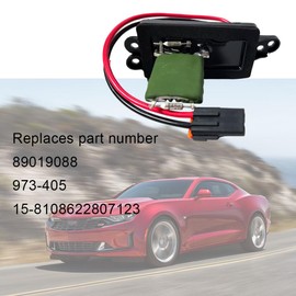 FUZIDDN GM Blower Motor Resistor 22807123 | HVAC Fan Speed Control Module | Compatible with Silverado, Sierra, Suburban 2007-2014