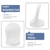 Healvian Wall-Mounted Shower Foot Rest Stool for Washing and Shaving,