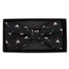 Black Cocktail Bow Tie Bow Tie [Simple Wearing Type] bd174