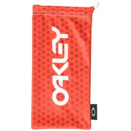 Oakley unisex adult Logo Microbag Sunglass Case, Red, One Size US
