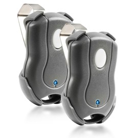 2 Garage Outlet Garage Door Opener Remotes Visor 1btn Remote for Genie (GICT390)