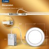 Amico 6 Pack 6 Inch 5CCT LED Recessed Ceiling Light