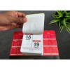 2025 Desktop Daily Tear off Calendar Free Standing