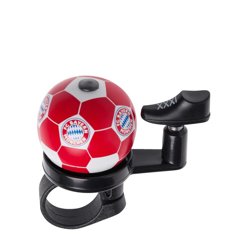 FC Bayern München Children's Bicycle Bell, Red/White