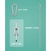 Mbotnee Fitness Chain 23in, Workout Chain, Cable Machine Extension Chain,