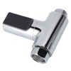 Shower Thermometer LED Display Water Temperature Meter Electroplate ABS Shower