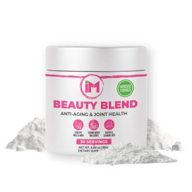 Collagen Powder with Hyaluronic Acid & Vitamin B6 for Skin, Hair, Nails & Joint Support, 30 Servings Dietary Supplement