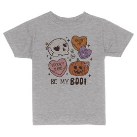 Be My Boo Toddler Kids T-Shirt 4T Heather Grey