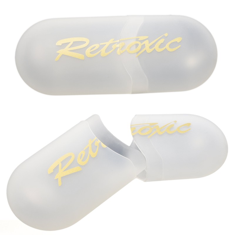 Retroxic Sunglasses for Men and Women, Pink ice matte