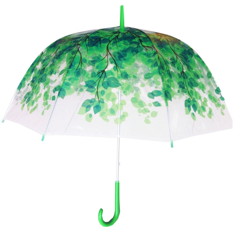 Clear Bubble Umbrella, Green Clear Umbrella, Auto Clear Umbrella, Dome