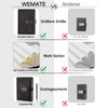 WEMATE Diary with Lock, A5 PU Leather Journal with Lock,