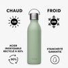 Qwetch - Lime Green 600ml Active Insulated Flask - Recycled