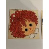 Bobbs Merrill Vintage 1974 Raggedy Ann And Andy Transfers Stickers