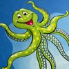 ESPiCO Beach Towel Bath Towel Underwater Sea Fish Octopus Shell