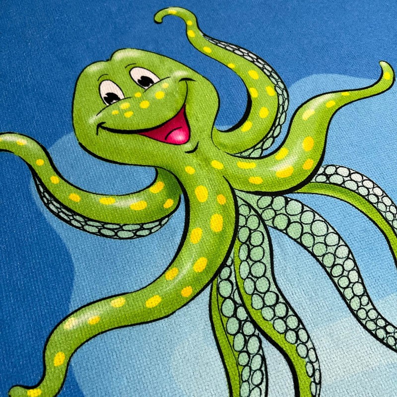 ESPiCO Beach Towel Bath Towel Underwater Sea Fish Octopus Shell