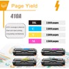 410A CF410A Black Toner Cartridge Replacement for HP 410A Color