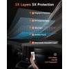 CDEFG Tempered Glass for 2025 2026 GMC Acadia Screen Protector,