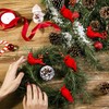 6PCS Christmas Cardinal Birds with Clips - 2.76 Inch Artificial