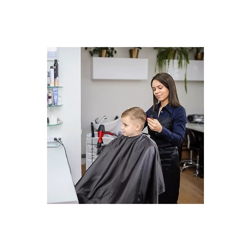 Omvoina Capa De Corte De Pelo Profesional Omvoina Con Cierre