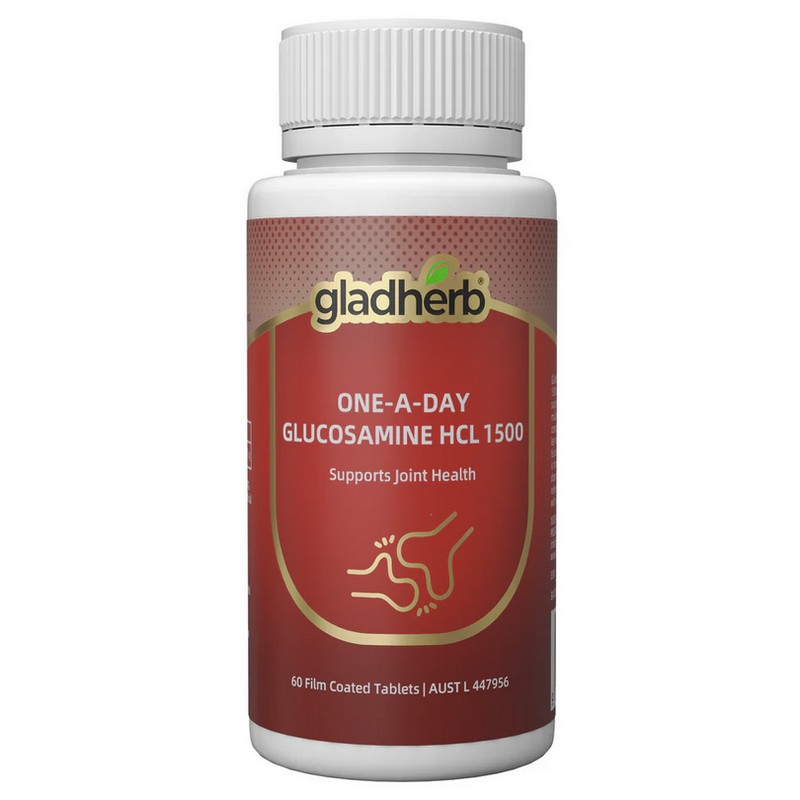 GladHerb One-A-Day Glucosamine HCL 1500 60 Tablets